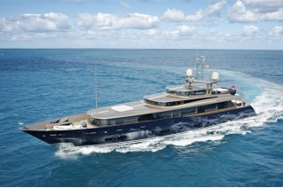 47m Alloy motor yacht Loretta Anne designed by Dubois